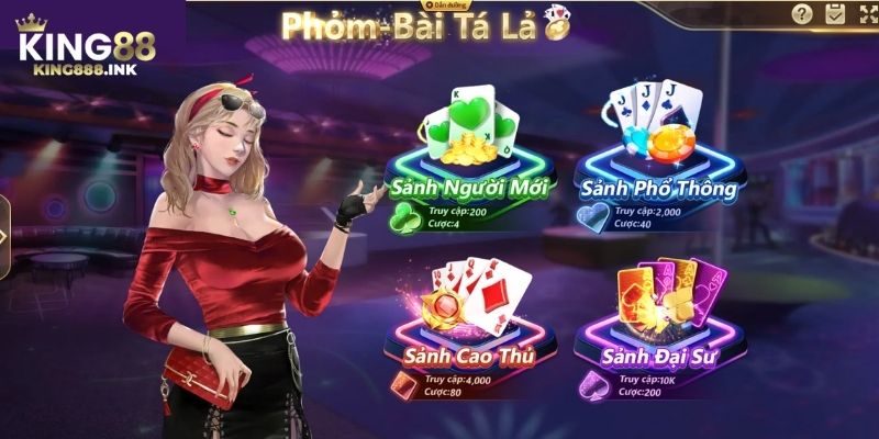 Giới thiệu những trò chơi bài hot nhất tại KING88