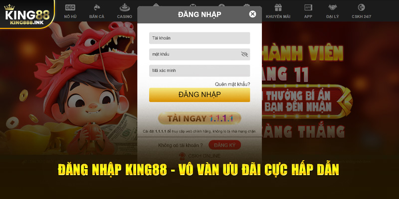 Mẹo nhỏ giúp đăng nhập KING88 nhanh chóng