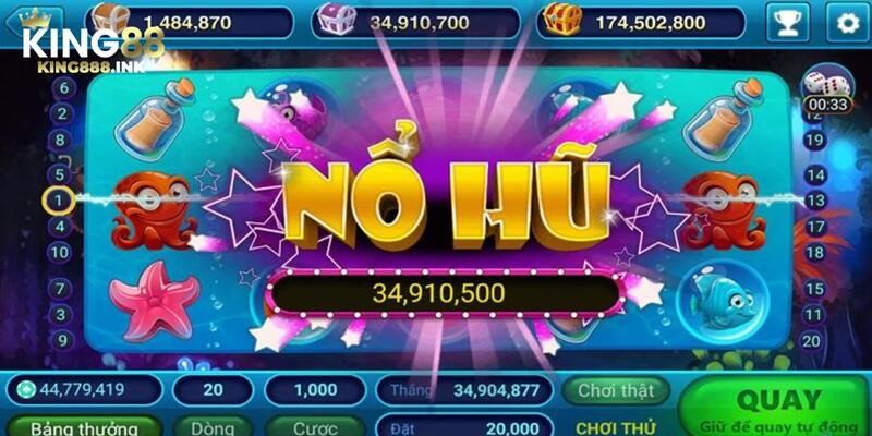 Trải nghiệm không ngừng nghỉ nổ hũ đổi thưởng King88